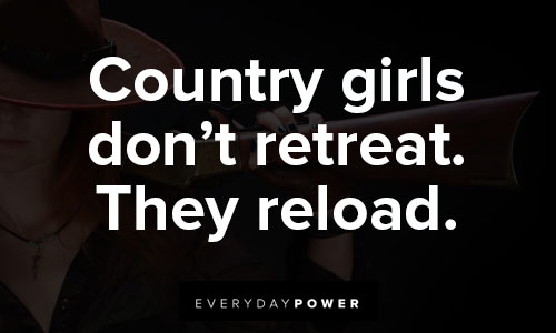 country sayings for girls