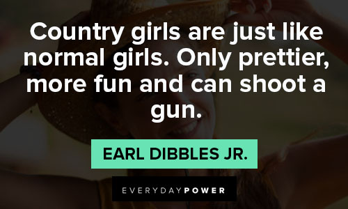 quotes about country girls and guns