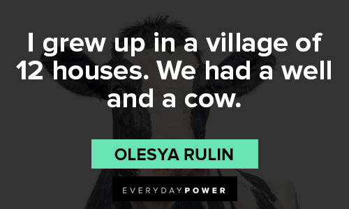 cow quotes from Olesya Rulin
