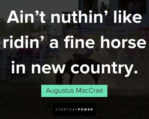 cowboy quotes about new country