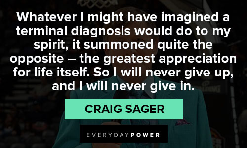 Appreciation Craig Sager quotes