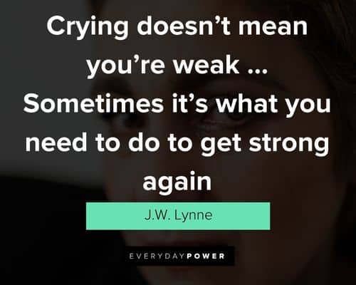 Motivational crying quotes
