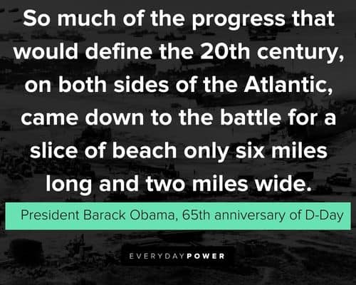 D-Day quotes from other Presidents and the Queen