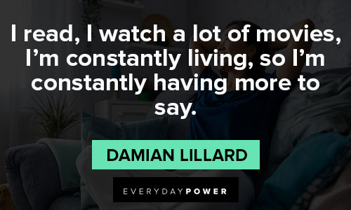 Damian Lillard quotes about life