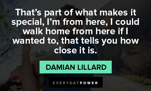 Other Damian Lillard quotes 