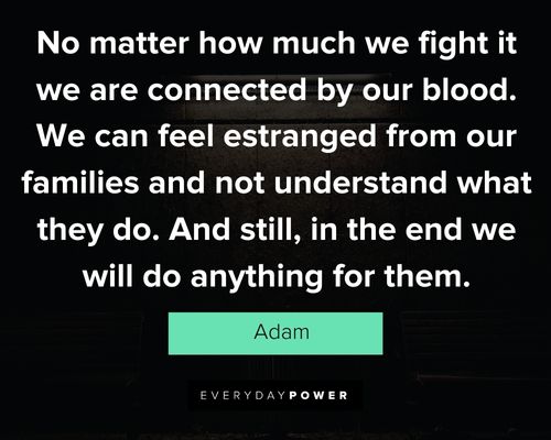 Dark quotes from Adam