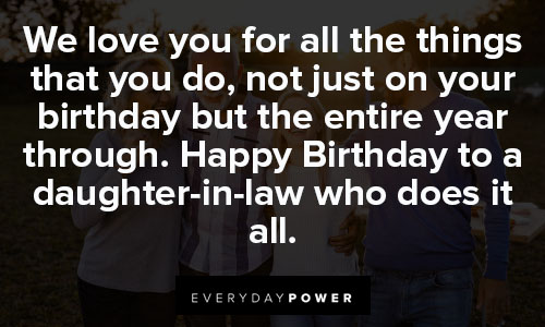 daughter-in-law quotes on celebrities wishing happy birthday