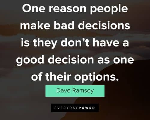 Random Dave Ramsey quotes