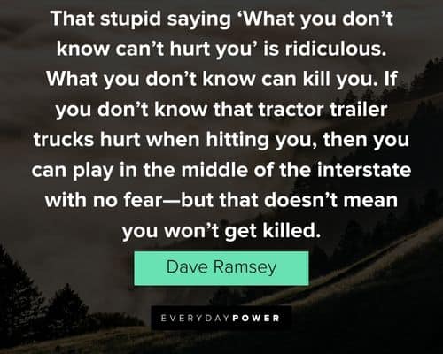 Appreciation Dave Ramsey quotes