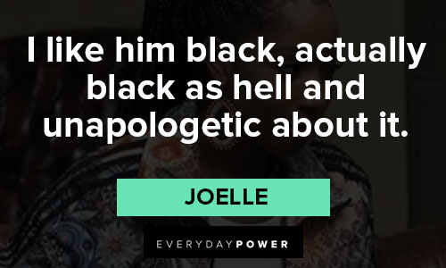 Dear White People quotes from Joelle