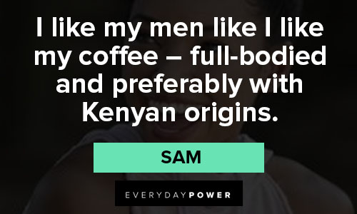 Dear White People quotes about coffee