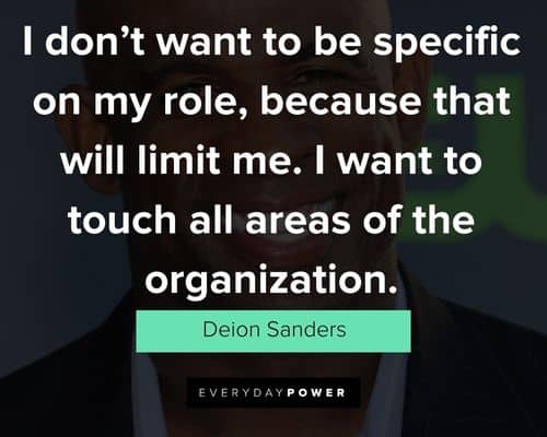 Other Deion Sanders quotes