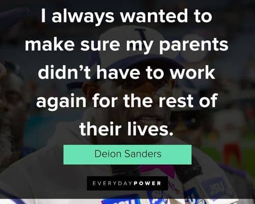 Appreciation Deion Sanders quotes