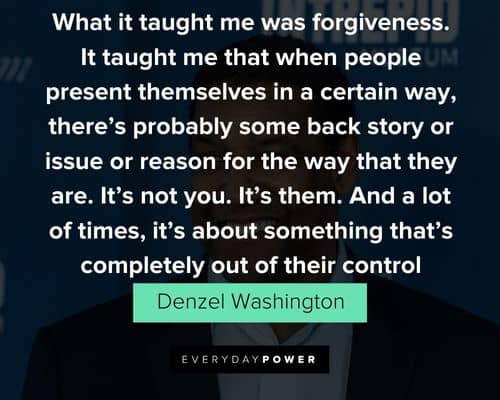 Cool Denzel Washington Quotes