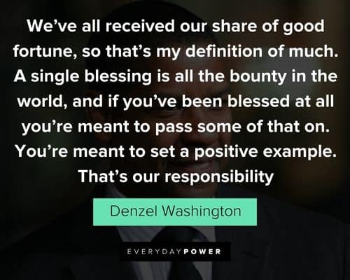 Epic Denzel Washington Quotes