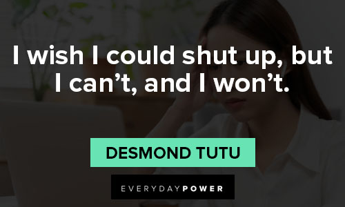 More Desmond Tutu quotes