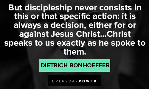  Inspirational Dietrich Bonhoeffer quotes