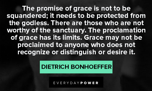 Dietrich Bonhoeffer quotes that promise 