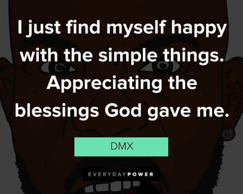 DMX quotes about God and rap
