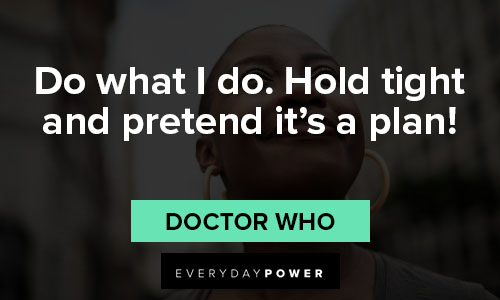 Doctor Who quotes about plan