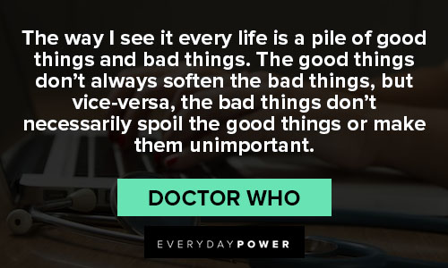 Doctor Who quotes and saying