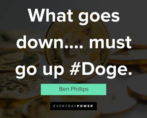 Relatable Dogecoin quotes