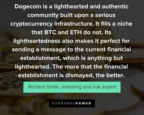 Amazing Dogecoin quotes