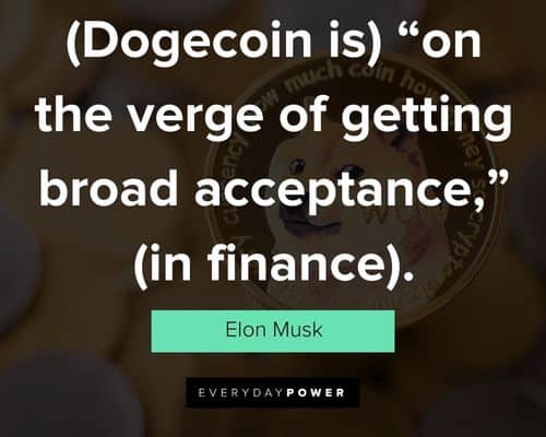 Dogecoin quotes and saying