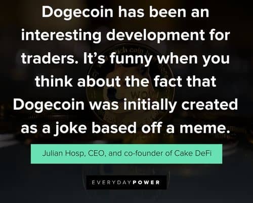 Random Dogecoin quotes