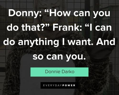 Memorable Donny Darko quotes