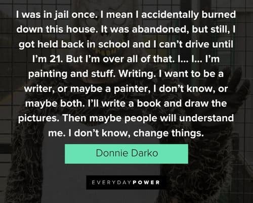 Donnie Darko quotes and sayings