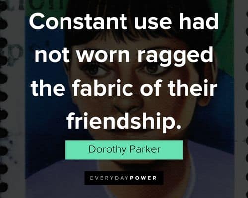 Short Dorothy Parker quotes