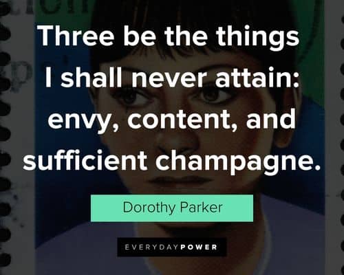 Unique Dorothy Parker quotes