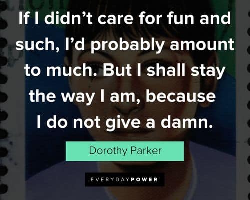 Favorite Dorothy Parker quotes