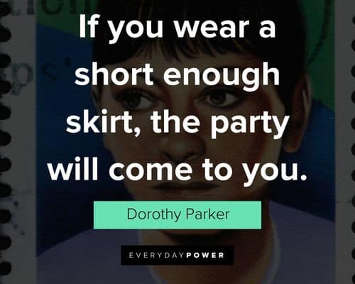 Random Dorothy Parker quotes