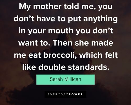 double standard quotes from Sarah Millican