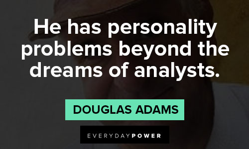 Douglas Adams quotes about dreams