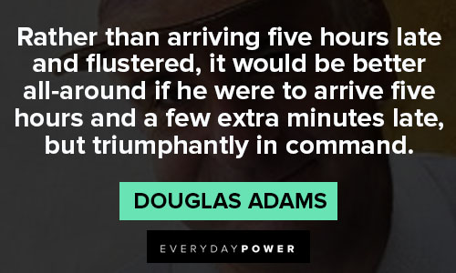 Douglas Adams quotes and saying