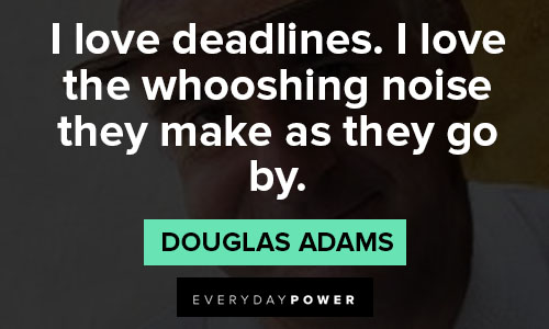 Humorous Douglas Adams quotes