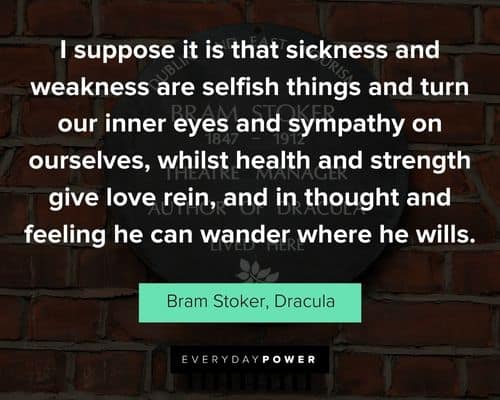 Inspirational Dracula quotes