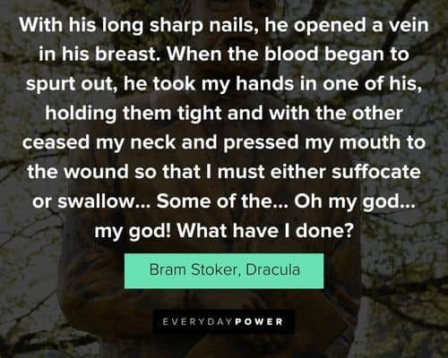 Dracula quotes and sayings