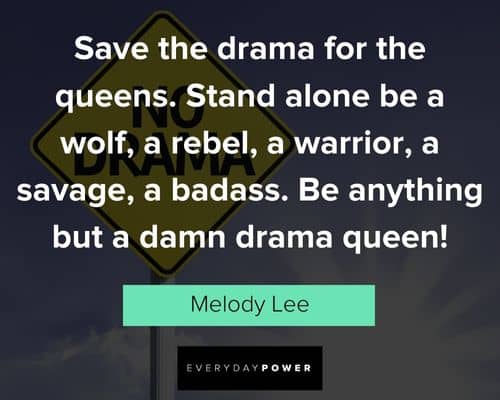 facebook drama queen quotes