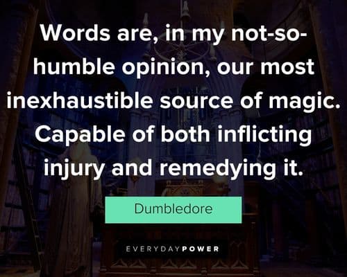 Inspirational Favorite Dumbledore quotes