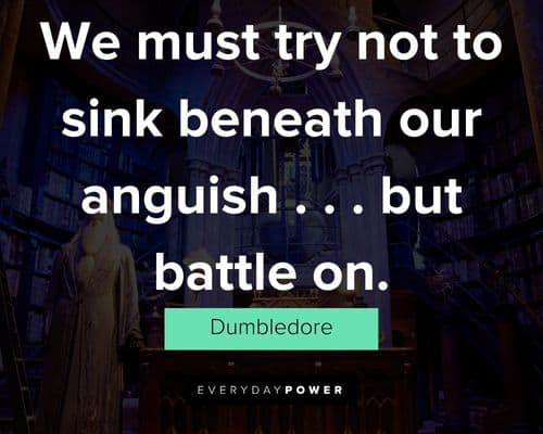 Wise and inspirational Dumbledore quotes