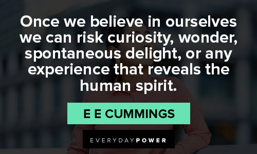 e e cummings quotes about human