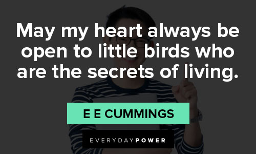 Powerful and inspirational e e cummings quotes