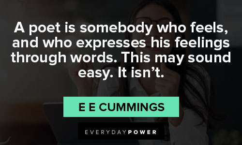 e e cummings quotes about feelings