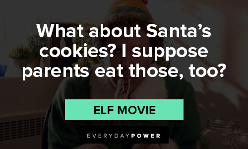 Elf quotes for cookies