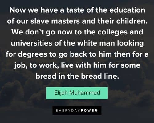 Inspirational Elijah Muhammad Quotes