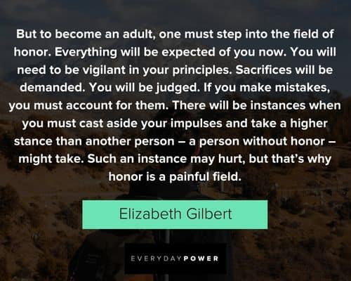 Elizabeth Gilbert quotes and sayings